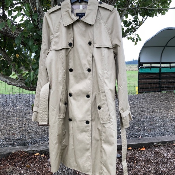 Lands' End Jackets & Coats Lands End Classic Trench Coat L Nwot Poshmark